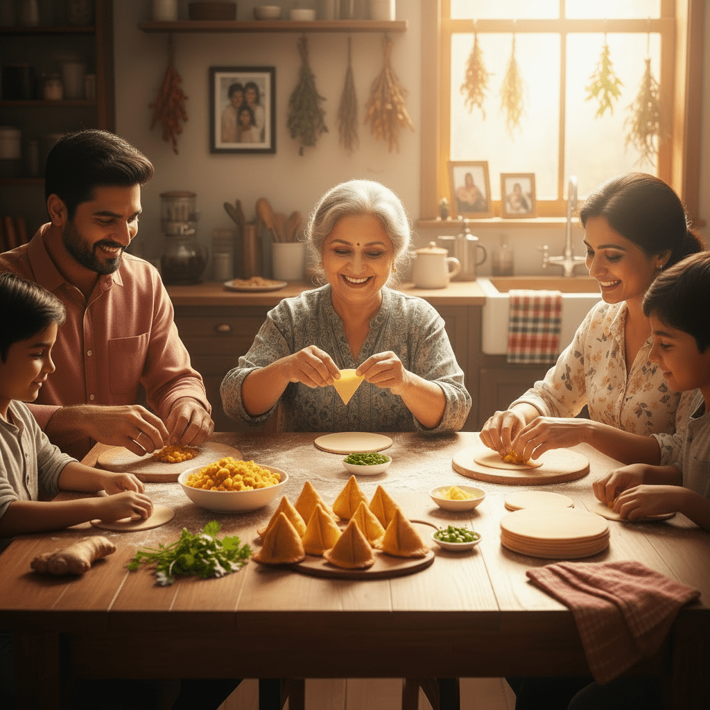 Making Samosas, Building&nbsp;Bonds