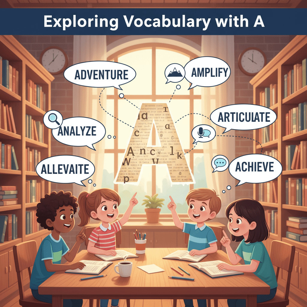 Exploring Vocabulary with&nbsp;‘A’